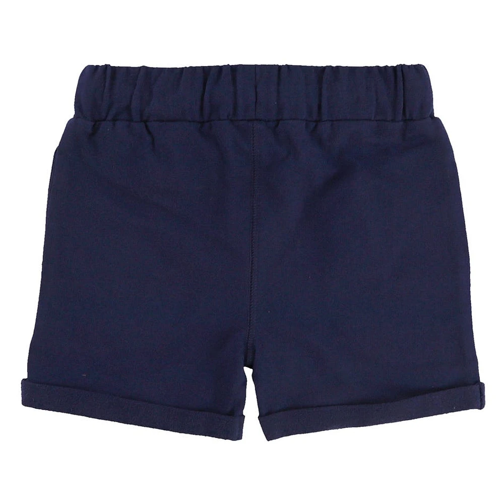 Short Ouaté Uni Marine 2-8ans