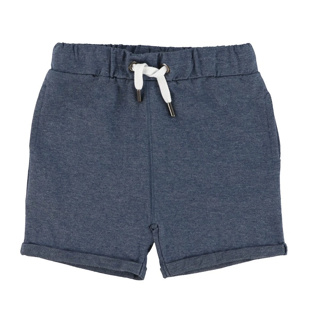 Short Ouaté Uni Marine 2-8ans