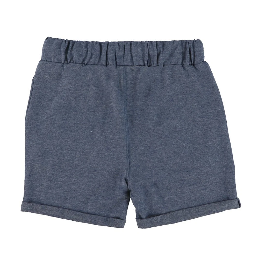 Short Ouaté Uni Marine 2-8ans