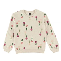 Flowers Sweatshirt -8y