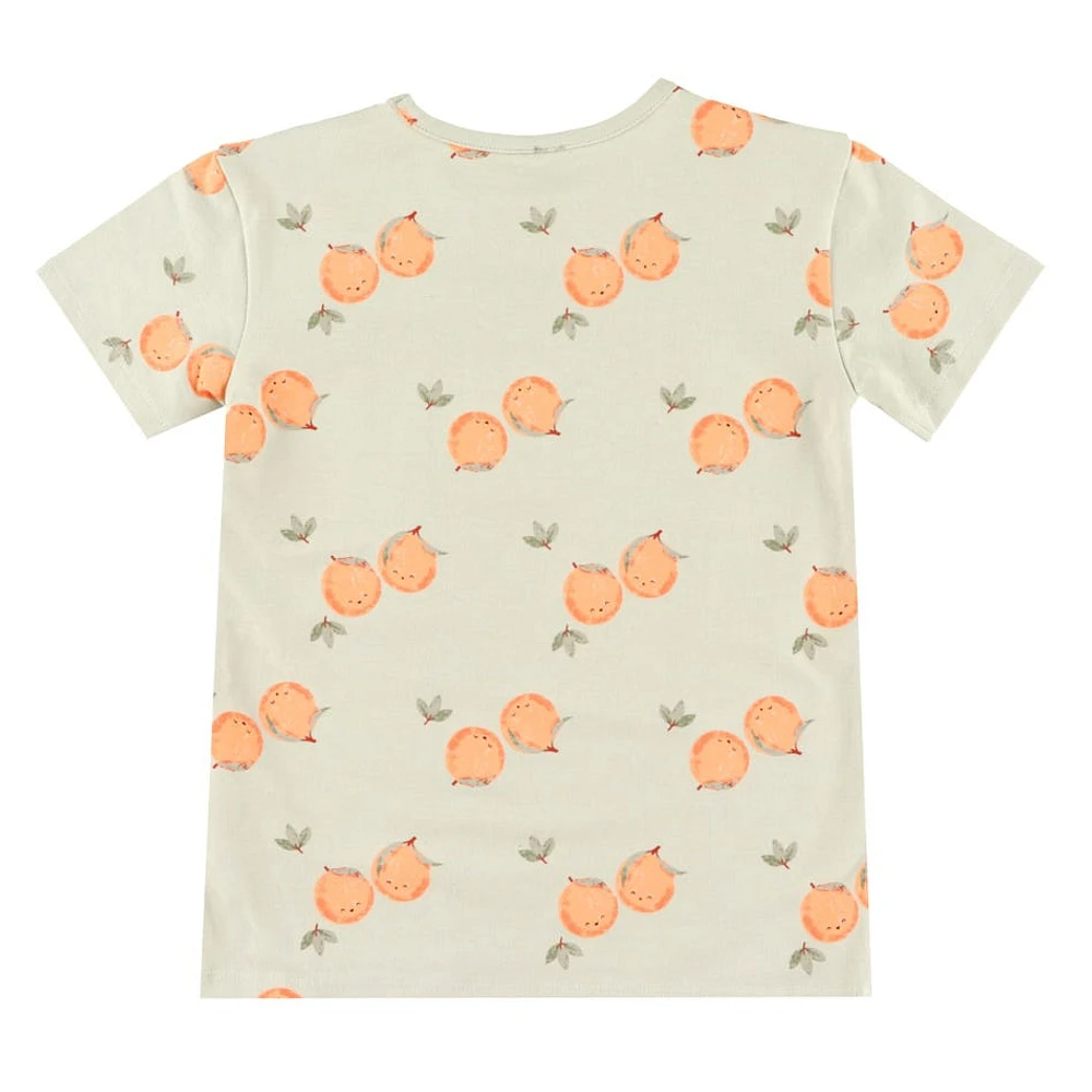 T-Shirt Orange 2-8ans