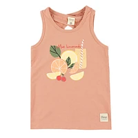 Lemonade Tank Top 2-8y