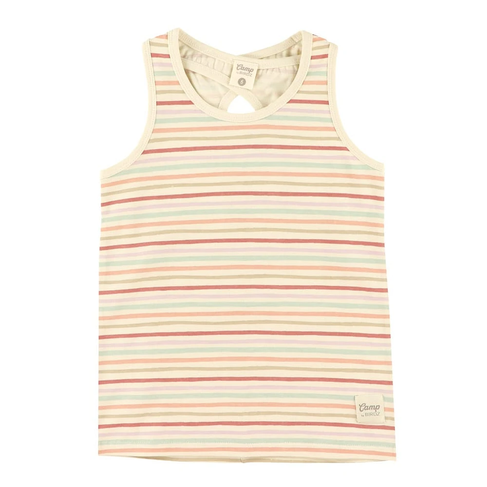 Camisole Rayé Fruits 2-8ans