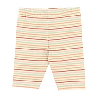 Striped Biker Short 2-8y