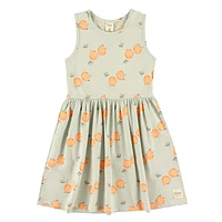 Orange Dress 2-8y