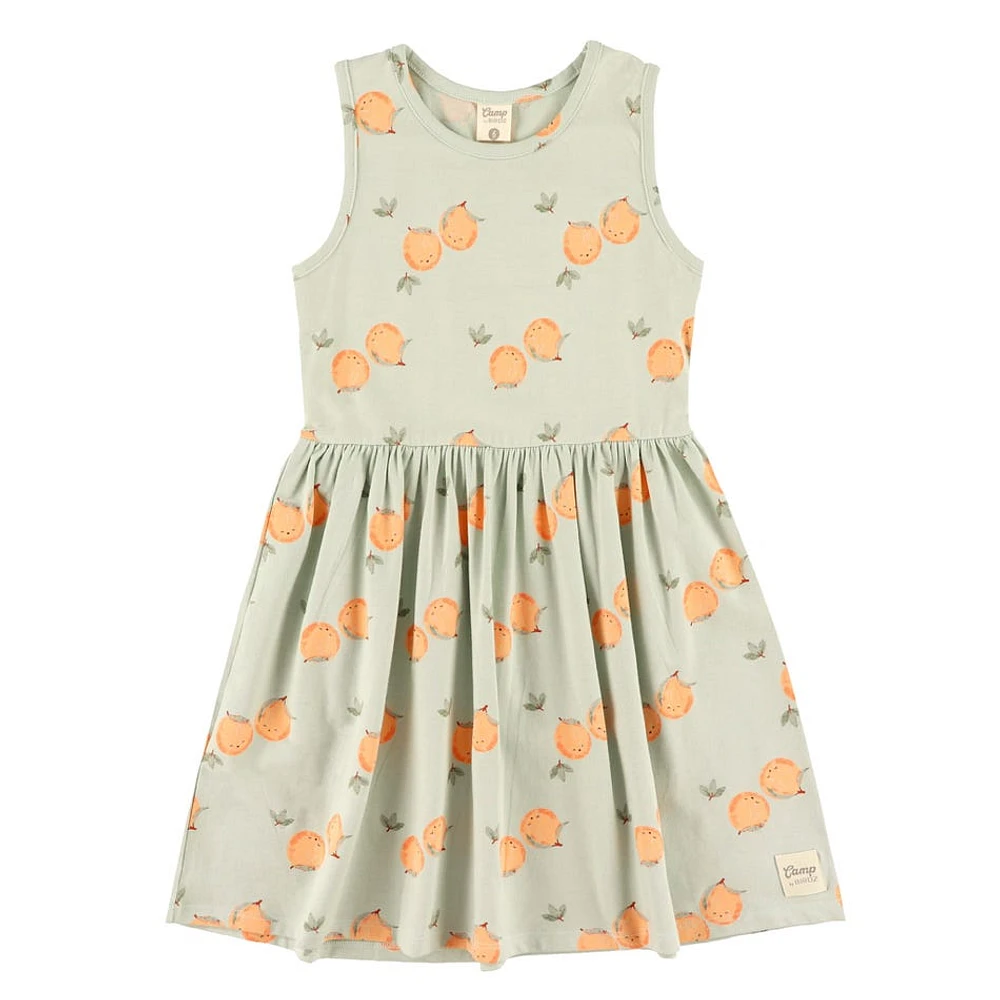 Robe Orange 2-8ans