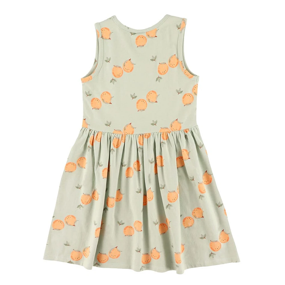 Robe Orange 2-8ans