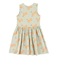 Orange Dress 2-8y