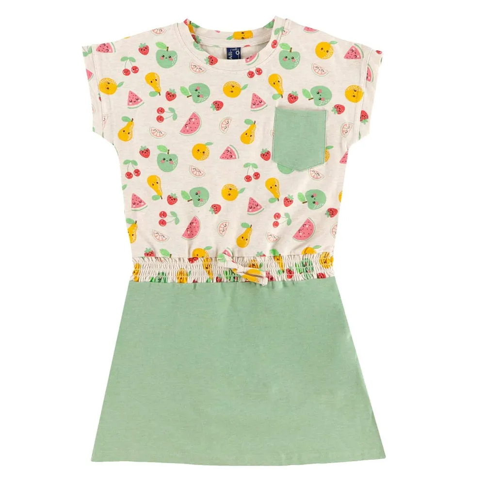 Fruits T-Shirt Dress 2-8y