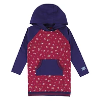 Robe Capuchon Wind Floral 3-8ans