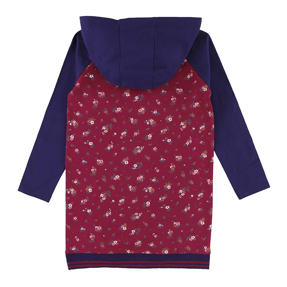 Robe Capuchon Wind Floral 3-8ans