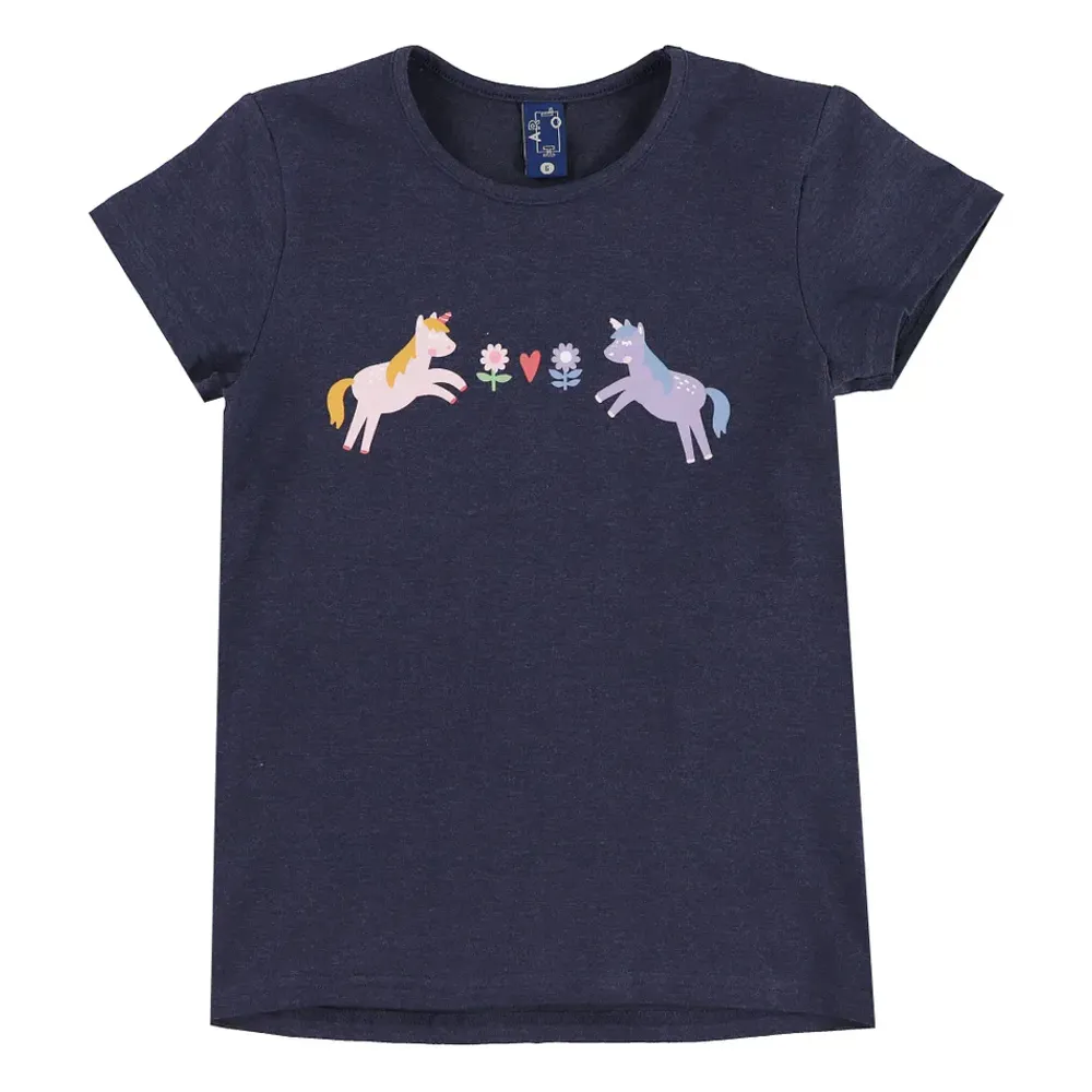 Unicorn Printed T-Shirt 2-8y