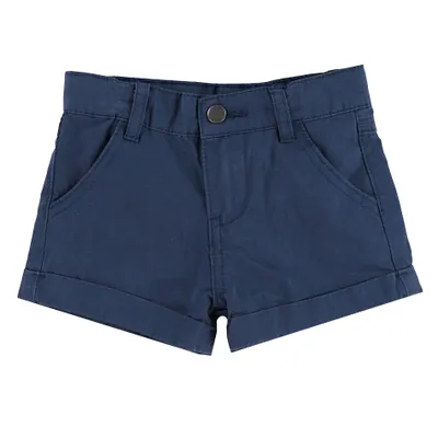 Solid Navy Short 2-8y