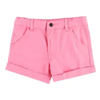 Solid Pink Short 2-8y