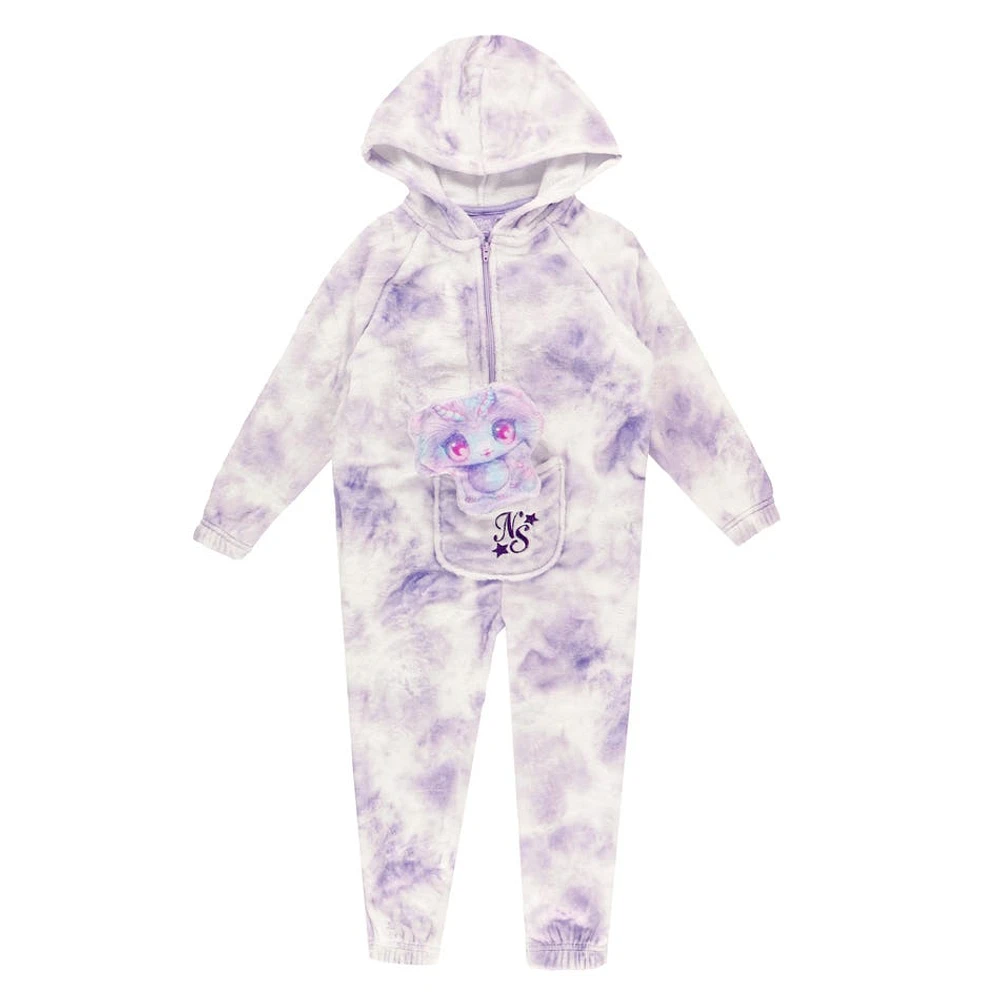 Nebulous Stars One Piece Pajamas 4-12y