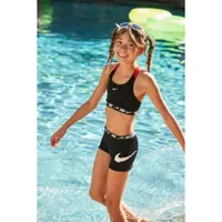 Logo Tape Racerback Bikini8-16y