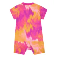 Printed Club Romper 0-9m