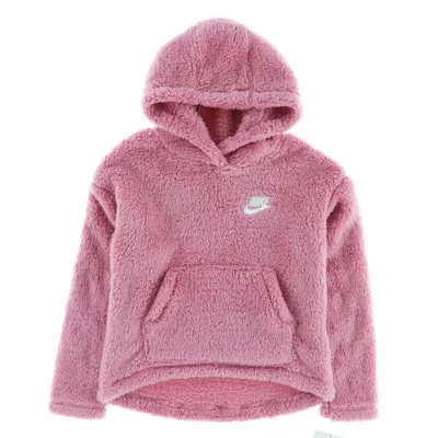 High Low Sherpa Hoodie 4-6x