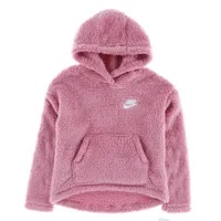 High Low Sherpa Hoodie 4-6x