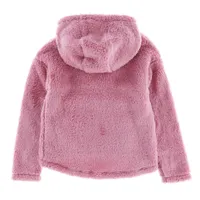 High Low Sherpa Hoodie 4-6x