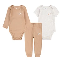 Essentials 3pce Pants Set 0-9m