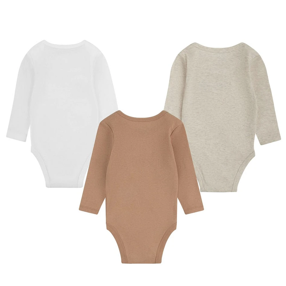 Long Sleeve 3 Piecesk Bodysuit 0-9m