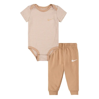 Striped BSPS Jogger Set 0-9m