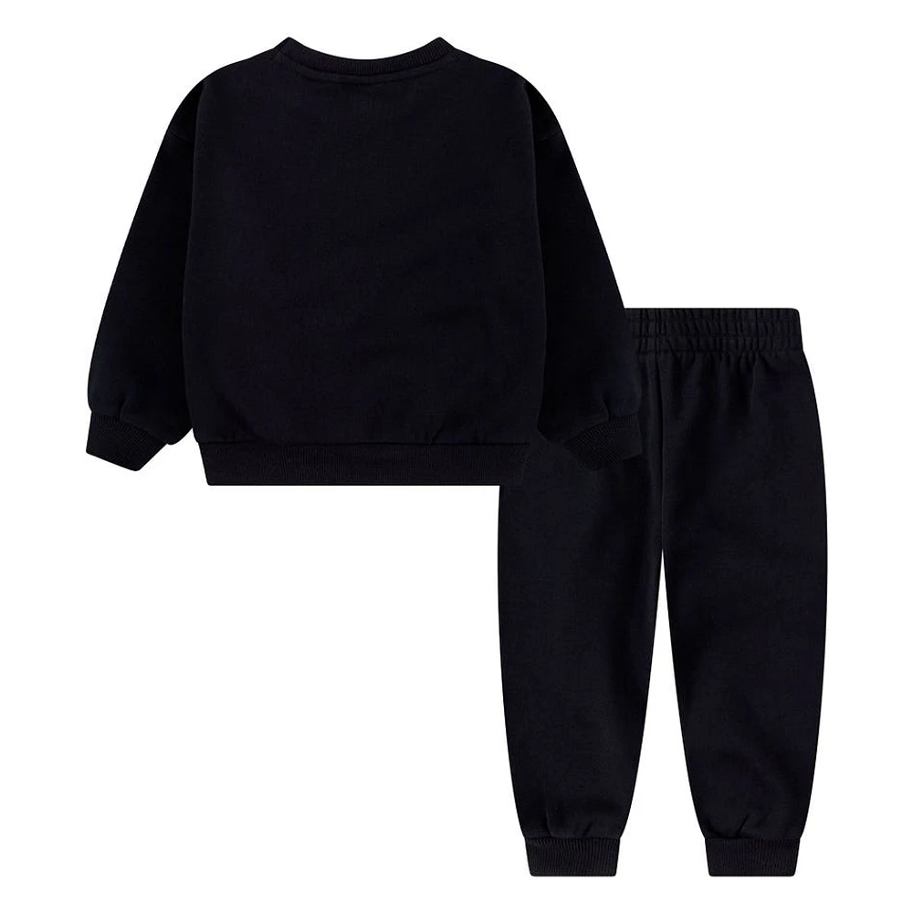 Essential Fleece Crew Set 2-4T