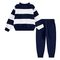 Stripe Crew Set 2-4T