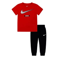 Swoosh GFX SS Pants Set 2-4T