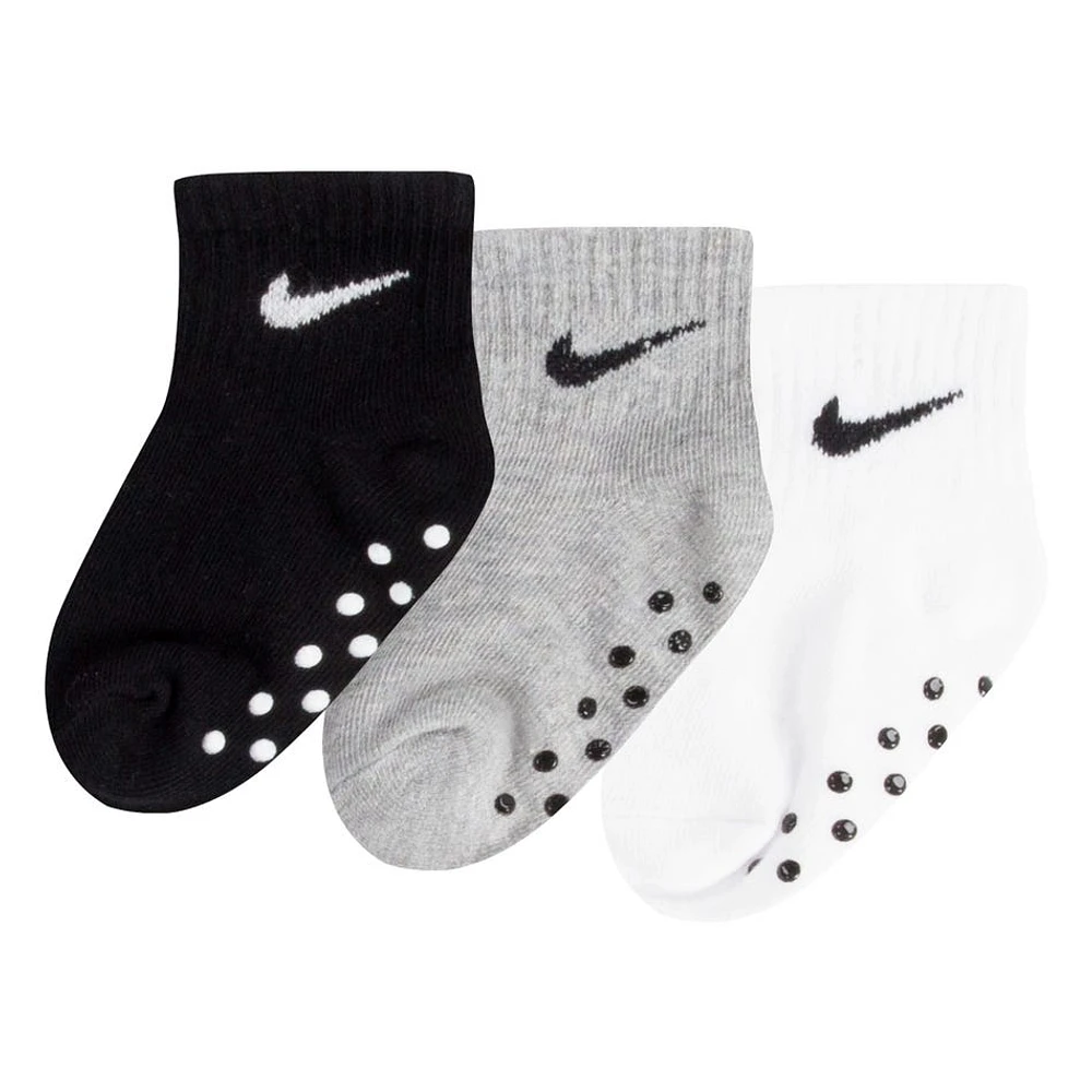 No Slip Socks (3) 6-12m