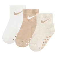 No Slip Socks (3) 12-24m