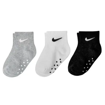 No Slip Socks 3-pack 2-4y