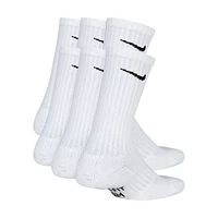 Crew Training Socks 6pck 8-16