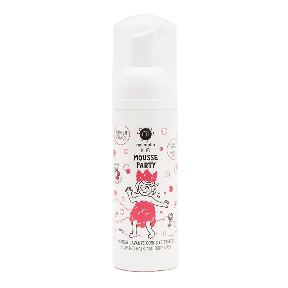 Mousse Party Hair and Body Foam - Strawberry