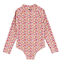 Viviana Long Sleeves UV Swimsuit 2-14y