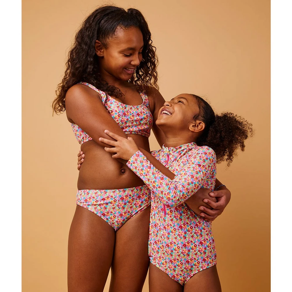 Viviana Long Sleeves UV Swimsuit 2-14y