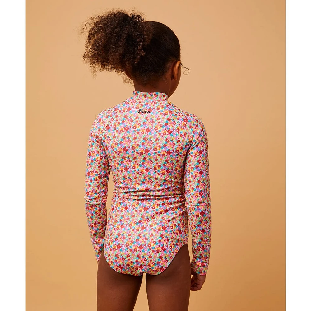 Viviana Long Sleeves UV Swimsuit 2-14y