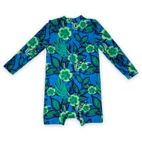 Tropical Long Sleeves UV Swimsuit 3-24m