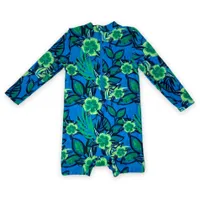 Tropical Long Sleeves UV Swimsuit 3-24m