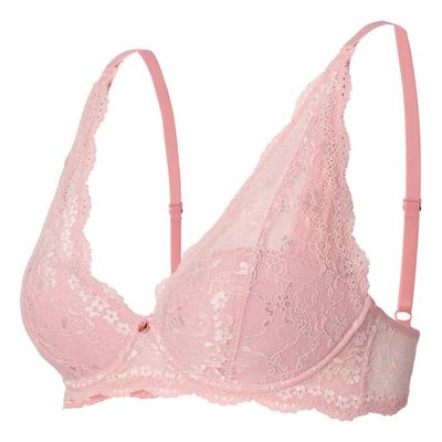 Wired Lace Nursing Bra