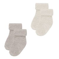 Beef 2pck Socks 0-12m