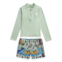 Amphibious Swim Short Set 2-7y