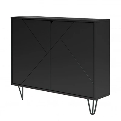 Slim 2-Door Storage Cabinet