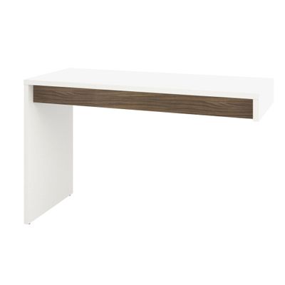 Liber-T Reversible Desk Panel - White and Walnut