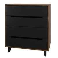 Bureau 4 Tiroirs Aston - Truffe et Noir