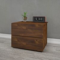 Arcadia Nightstand 2-Drawer - Truffle