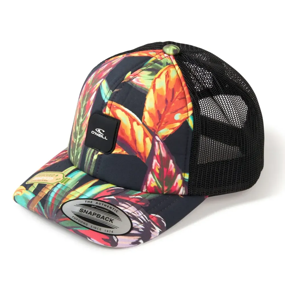 Flood Trucker Cap Black 6-14y