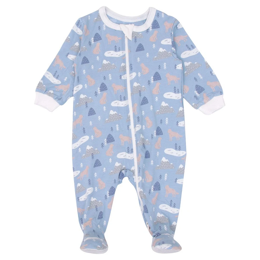 Wolves Modal Pajamas 0-30m