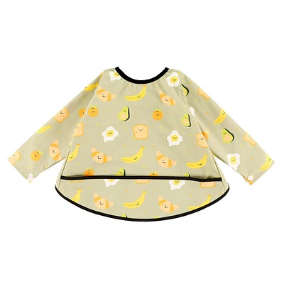 Breakfast Long Sleeves Bib 0-36m